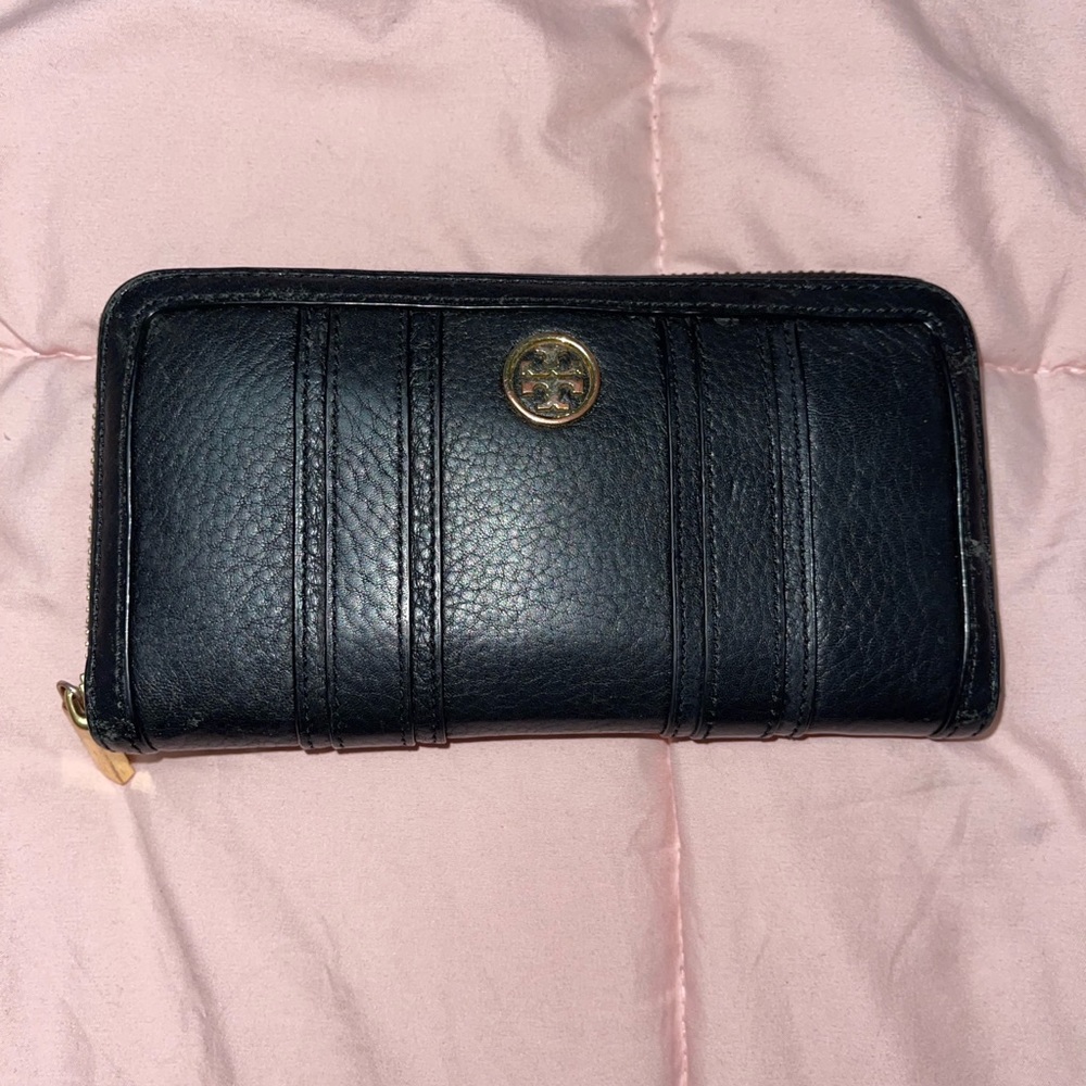 BLACK TORY BURCH WALLET